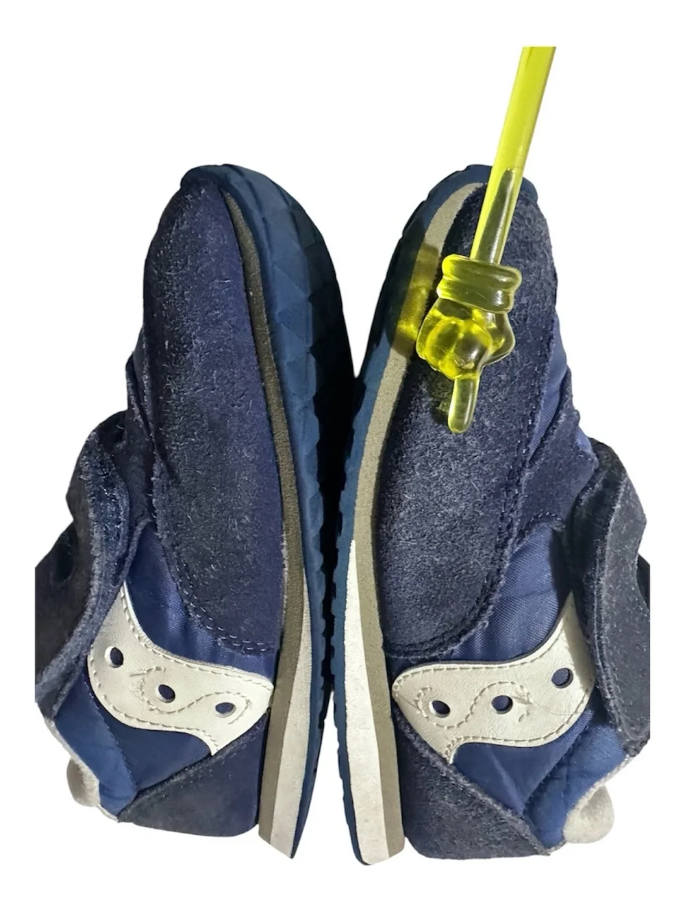 SAUCONY Little Kids Blue Hook-and-Loop Sneakers Size 12 M